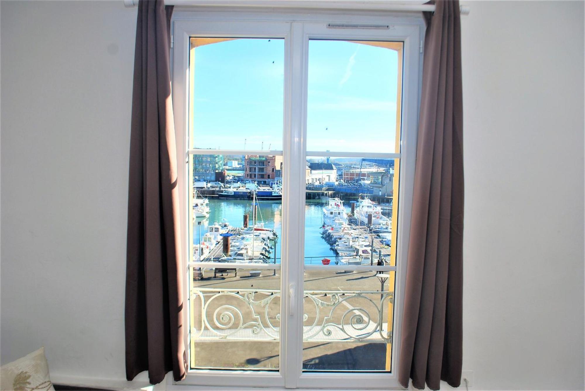 Duplex Avec Vue Sur Le Port De Plaisance Apartment Dieppe Exterior photo